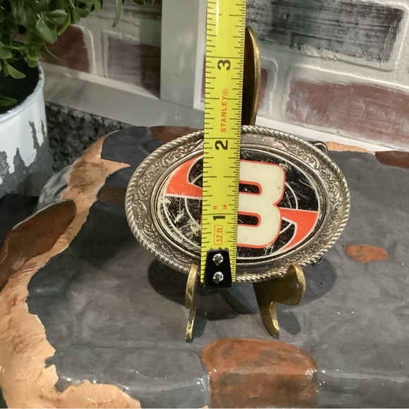 Vintage - NASCAR - Dale Sr #3 - Belt Buckle - Used - Small Free Gift #8 Dale Jr - Picture 7 of 8